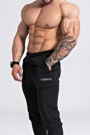 Gymwolves Erkek Spor Eşofmanı | Siyah | Workout Pants | Dynamic Serisi