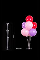 مجموعه ایستاده بالون 7 قطعه - نگهدارنده بالون دسک تاپ ایستاده بالون آسان برای مهمانی و تولد-thumb