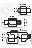 پیست مسابقه ماشین اسباب بازی، پیست خودرو (بزرگ) - مجموعه جاده آموزشی اسباب بازی چوبی - پازل بزرگراه-thumb