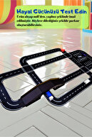 پیست مسابقه ماشین اسباب بازی، پیست خودرو (بزرگ) - مجموعه جاده آموزشی اسباب بازی چوبی - پازل بزرگراه-thumb