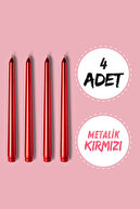 Metallic Bright Red