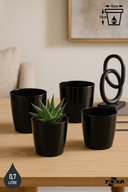 0.68 L Black Set