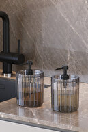 Double Soap Dispenser Smoked