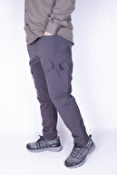 شلوار تاکتیکی تاکتیکی باری در فضای باز لیکرا جیبی (تابستان) - دودی-thumb