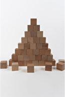 بلوک های مکعبی چوبی 2 سانتی متر - 100 قطعه با کیفیت-thumb