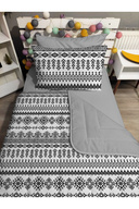 BLACK ETHNIC with 120x200 ELASTIC SHEETS