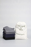 Black, navy and grey