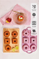 Griss Six In One 6-Pece Casting Cake قالب صورتی-thumb