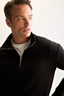 3 IP پنبه -shredon içi راحتی قطبی به طور منظم متناسب با قالب راحت یقه Zipper zipper ضخیم-thumb