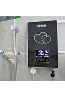 آبفشان هوشمند کنترل شده با دمای دیجیتال Sh-1p قلب سیاه-thumb