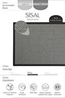 شمع برلین M720 گرد و غبار نمی دهد، به راحتی تمیز می شود بافت حصیری فرش سیزال وارداتی-thumb