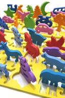 2-بسته پازل Bultak Animals Vehicles Fruits Hard Eva هنگامی که از اسفنج خیس می شود می چسبد-thumb