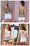 KHAKI-WHITE