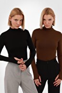 black, brown