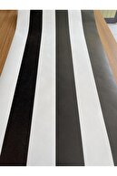 Ecober Siyah-beyaz Çizgili Duvar Kağıdı 2616 (5m²)