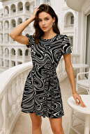 Black and White Patterned