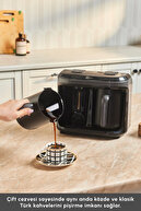 قهوه ساز ترکی دو رایحه Hatır Hüp Duet با ظرفیت 10 فنجان خاکستری فضایی-thumb