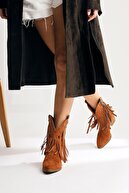 Lillebeth Taba Suede Tassel Staples تفصیل زن غربی زن غربی ، زن بوت-thumb