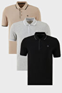 Black-Grey Melange-Mink