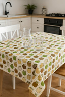 Multicolored apple pattern
