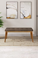 Coffee Bench Natural Wooden Leg