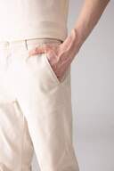 شلوار برش معمولی گاباردین چینو بوم جیب زیپ دار تابستانی ساق راست B2088AX24SP-thumb