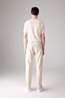 شلوار برش معمولی گاباردین چینو بوم جیب زیپ دار تابستانی ساق راست B2088AX24SP-thumb