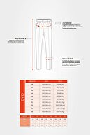 Ds Damat Slim Fit آبی سرمه ای دابی الاستیک دور کمر انعطاف پذیر لایکرای جیب چینو-thumb