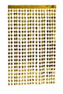 پرده بکگراند متالایز به شکل ستاره ای رنگ طلایی-thumb