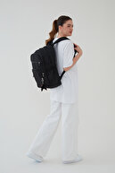 کیف مدرسه کوله پشتی مسافرتی مشکی چند چشمی پارچه ای ضد آب Unisex Impertex-thumb