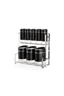 Silver Touch Spice Set 9 قطعه سیاه-thumb