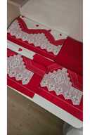 Hearted Bed Sheet Lace Free