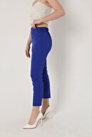 شلوار زنانه ساق هویج 3001 ساکس-thumb