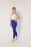 شلوار زنانه ساق هویج 3001 ساکس-thumb