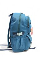 کیف مدرسه بند ارتوپدی قابل تنظیم یونیسکس آبی ناوی سایز مگا با 9 محفظه و محفظه لپ تاپ-thumb