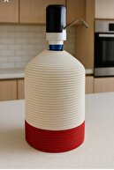 White-Ecru-Cream-Red