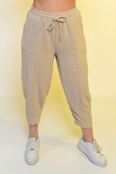 WOMEN'S BEIGE PANTS