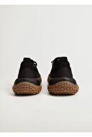 Mango Erkek Siyah Büyük Tabanlı Spor Ayakkabı