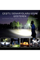 چراغ قوه چند منظوره farissu قابل شارژ قابل شارژ بدون باتری استفاده-thumb