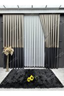 Beige Gold Dark Gray