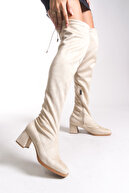 Beige Suede