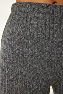 ست بلوز و شلوار بافتنی راحت ANTHRACITE LRG0014-thumb