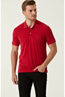 Network Regular Fit Kırmızı Polo Yaka T-shirt