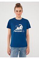Mavi Pawsome Baskılı Tişört 1610161-70721