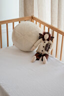 100 ٪ پنبه Bürümcük Müslin ورق های تایر - تختخواب سفید پارک 70x120 سانتی متر-thumb