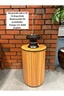 جعبه بطری چوبی | 19 LT Deposit Compatible | طراحی شیک مدرن | به استثنای پمپ-thumb