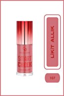 Blusher Liquek Smart Cheek 107- مایع Mercan Blush 6 میلی لیتر-thumb