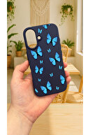BLUE BUTTERFLY PATTERN