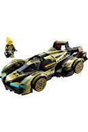 ® قهرمانان سرعت Lamborghini Lambo V12 Vision Gt Super Car 76923 - 10+ مجموعه ساختمان اسباب بازی (230p)-thumb