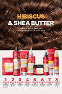 کرم ترمیم کننده هیبیسکوس و کره شی برای موهای مجعد و موج دار 3x175 میلی لیتر وگان-thumb